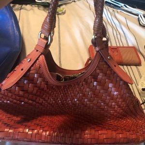Cole Haan handbag and matching wallet